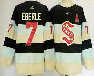 Men%27s Seattle Kraken #7 Jordan Eberle Navy 2024 Winter Classic Jersey->seattle kraken->NHL Jersey